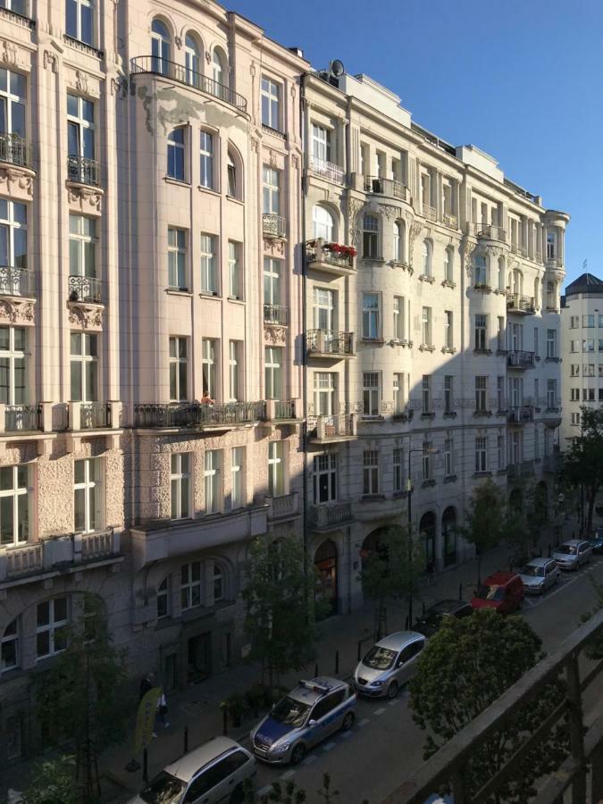 Warszawa Hoza Leilighet Eksteriør bilde