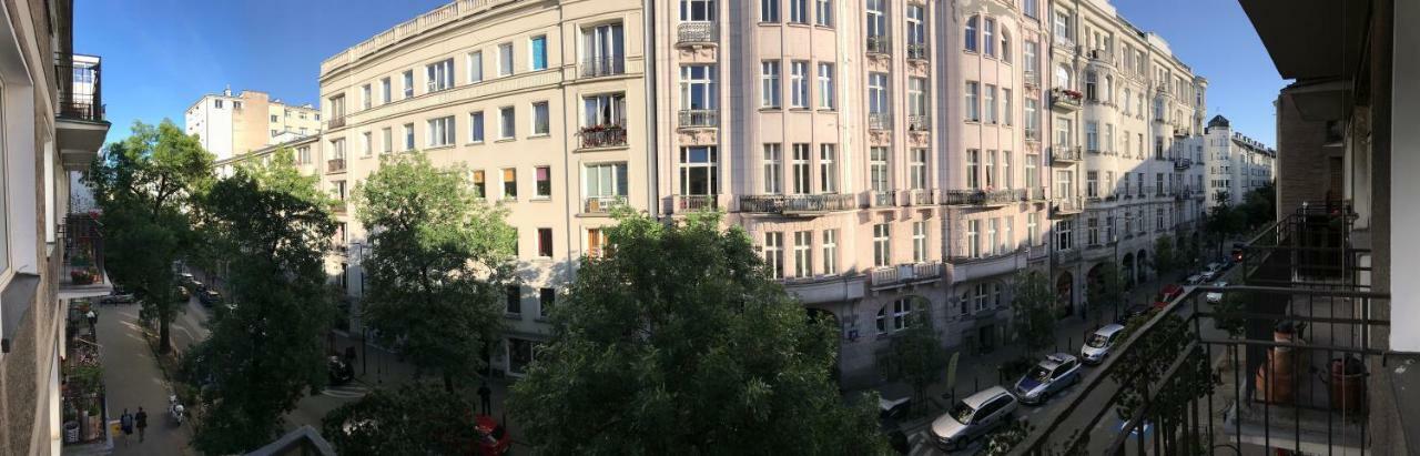 Warszawa Hoza Leilighet Eksteriør bilde
