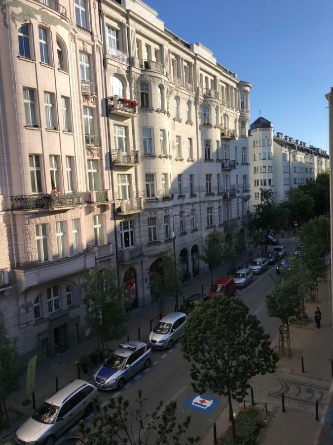 Warszawa Hoza Leilighet Eksteriør bilde