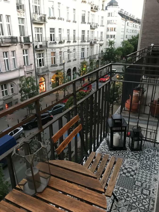 Warszawa Hoza Leilighet Eksteriør bilde